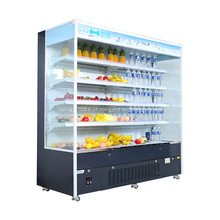Refrigeração vertical de supermercado de supermercado multi -deck